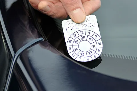 Pickerl für Auto